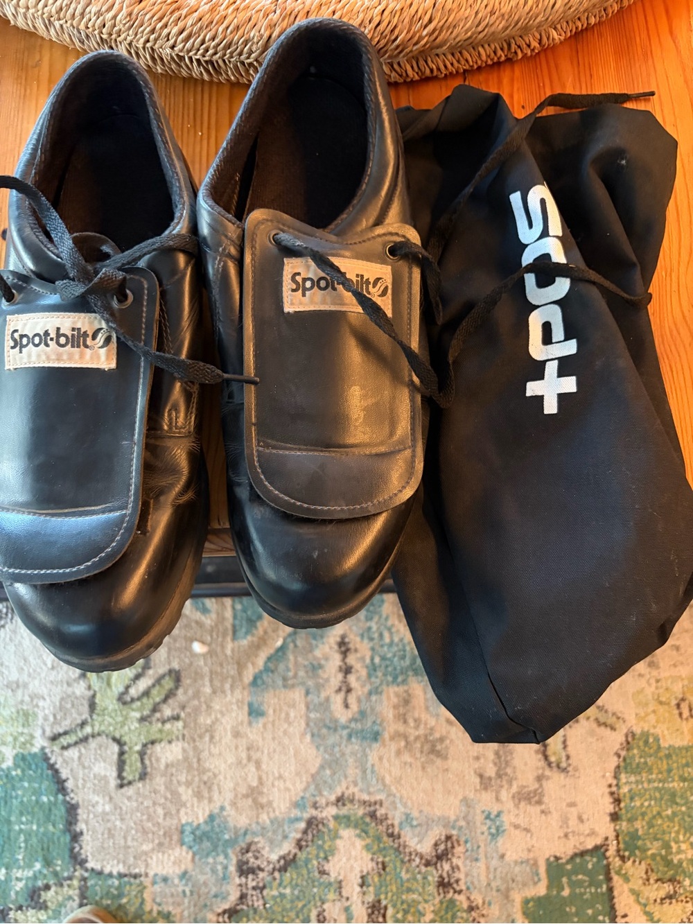 Men’s Black Athletic Tap Shoes - Classic Lace-Up Style